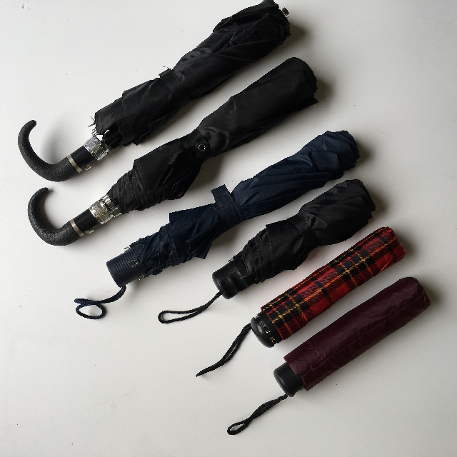 UMBRELLA, Folding - Mens Assorted